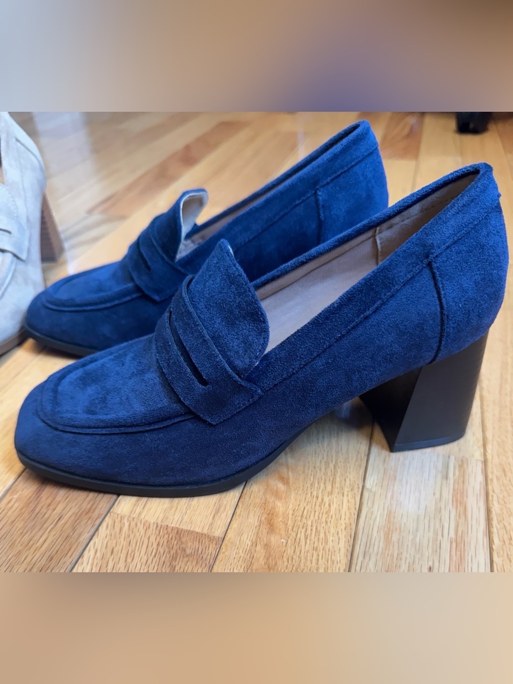 BUNDLE- 3 Pairs Journee Women’s Malleah Heeled Loafers/ Pumps sz7- Basically New - Picture 3 of 7
